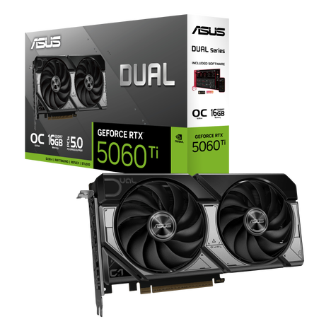 Видеокарта ASUS GeForce RTX 5060 Ti 16 ΓБ Retail