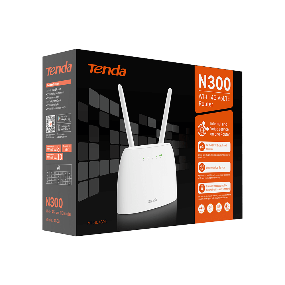 3G/LTE-роутер TENDA 4G06