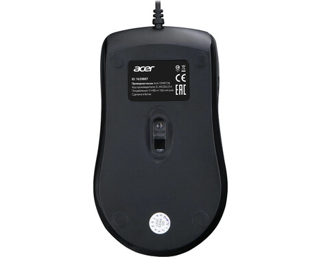 Мышь ACER OMW136 ZL.MCEEE.01A, цвет черный