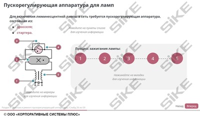 ООО «Корпоративные системы Плюс» Электронный курс Электромонтер по ремонту и обслуживанию электрооборудования: Профессиональный модуль, Монтаж и ремонт пускорегулирующей аппаратуры и кабельных линий (лицензия), базовая версия