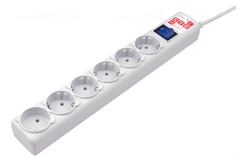 Сетевой фильтр Powercube Сетевой фильтр SPG(5+1)-B-10-GREY