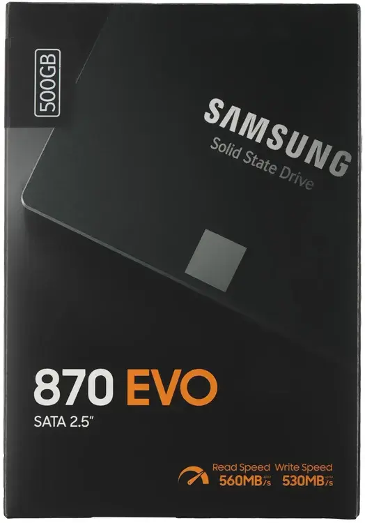 Внутренний твердотельный накопитель Samsung 870 EVO 500GB