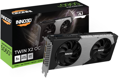 Видеокарта Inno3D GeForce RTX 5060 Ti 8 ΓБ Retail