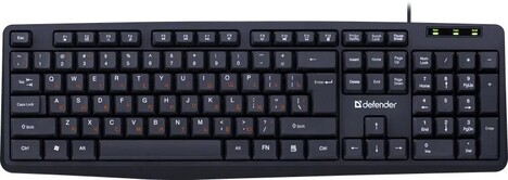 Клавиатура Defender Concept HB-164 45164, цвет черный