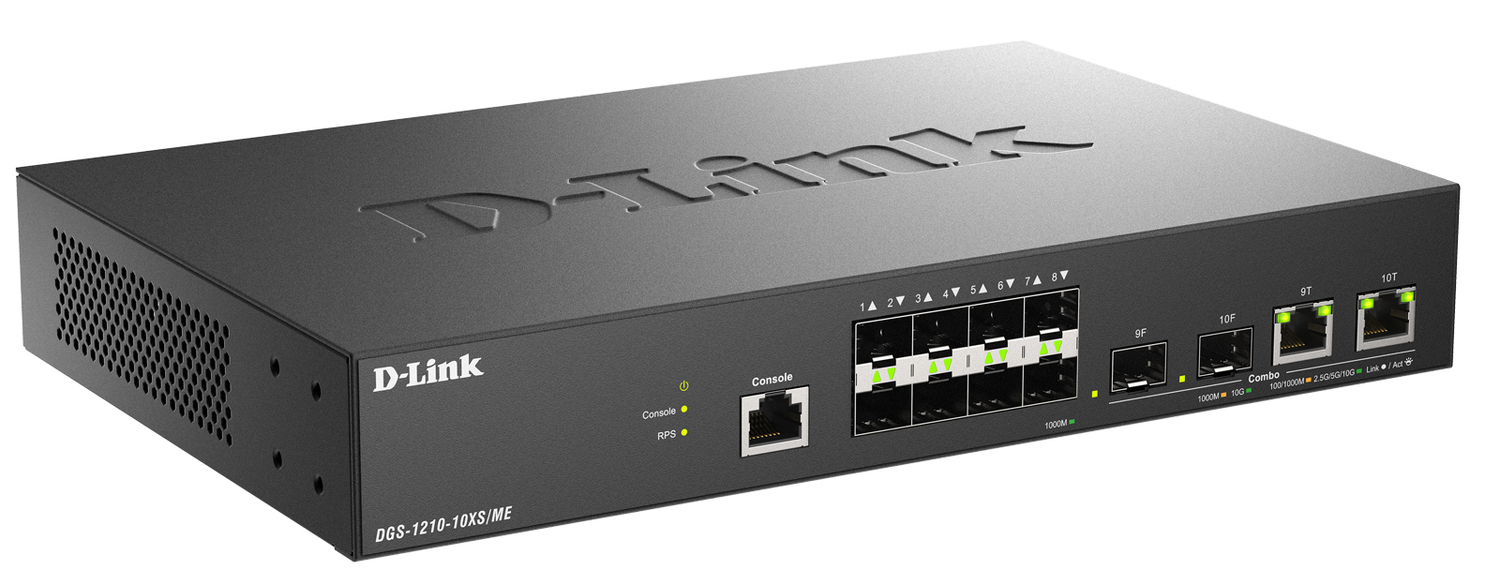Коммутатор D-LINK DGS-1210-10XS/ME