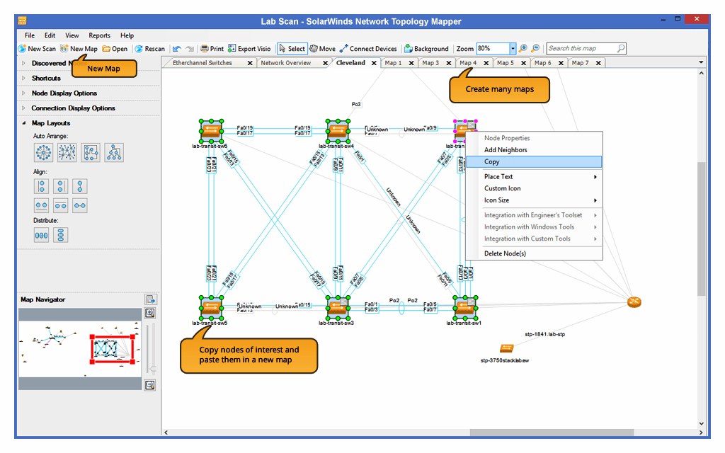 SolarWinds Network Topology Mapper 2