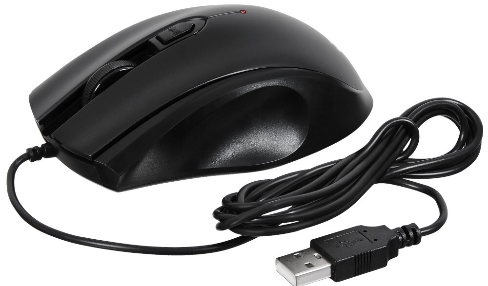 Мышь ACER OMW020 ZL.MCEEE.004, цвет черный