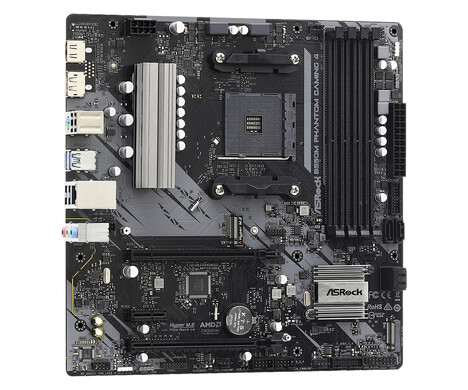 Материнская плата ASRock AM4 AMD B550 B550M Phantom Gaming 4