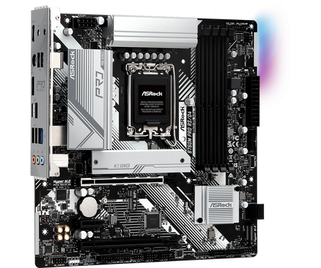 Материнская плата ASRock LGA 1700 Intel B760 B760M PRO RS/D4