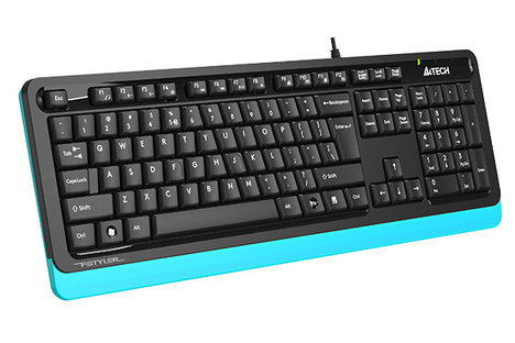 Клавиатура A4tech Fstyler FKS10 BLUE, цвет черный