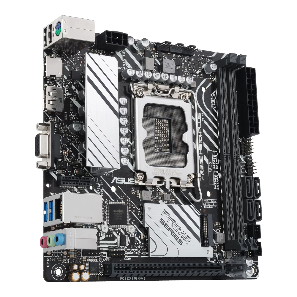 Материнская плата ASUS Intel H610 PRIME H610I-PLUS-CSM