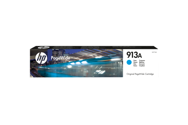 Картридж голубой HP Inc. 913A, F6T77AE
