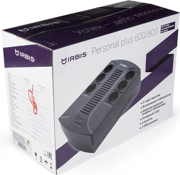 ИБП Irbis Personal  600VA (ISBR600E)