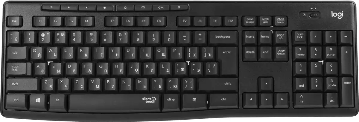 Клавиатура+мышь Logitech MK295 920-009807, цвет черный