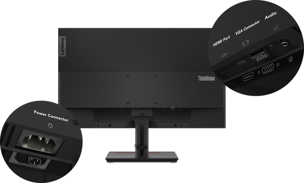 

Монитор LENOVO S27e-20 27.0-inch черный