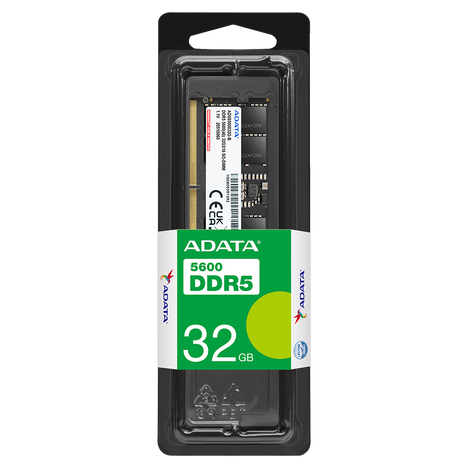 Оперативная память ADATA Laptop DDR5 5600МГц 32GB, AD5S560032G-S, RTL
