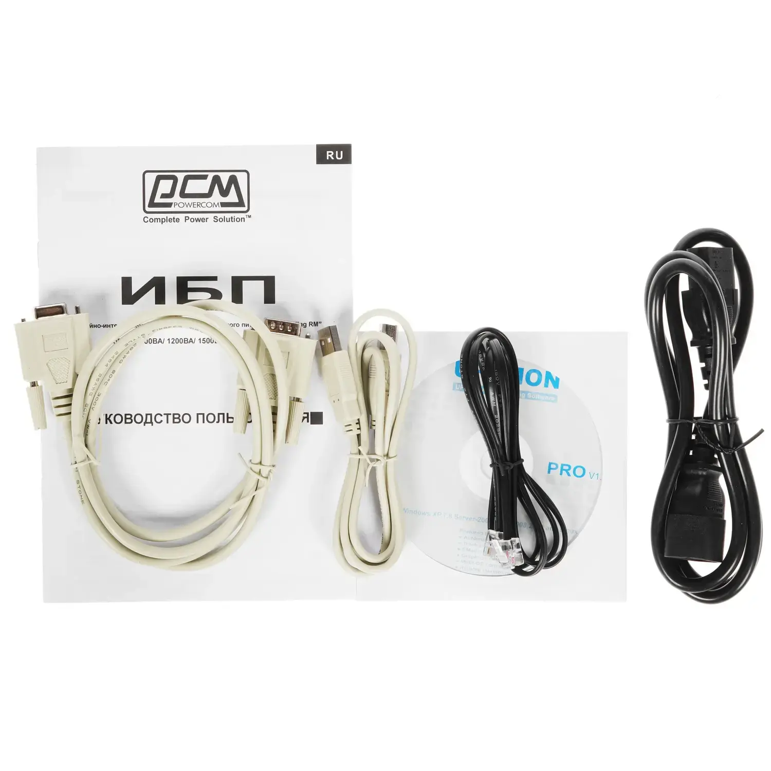 ИБП Powercom King Pro RM KIN KIN-3000AP LCD
