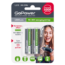 Аккумулятор для компьютерной техники GoPower Аккумулятор NI-MH HR6