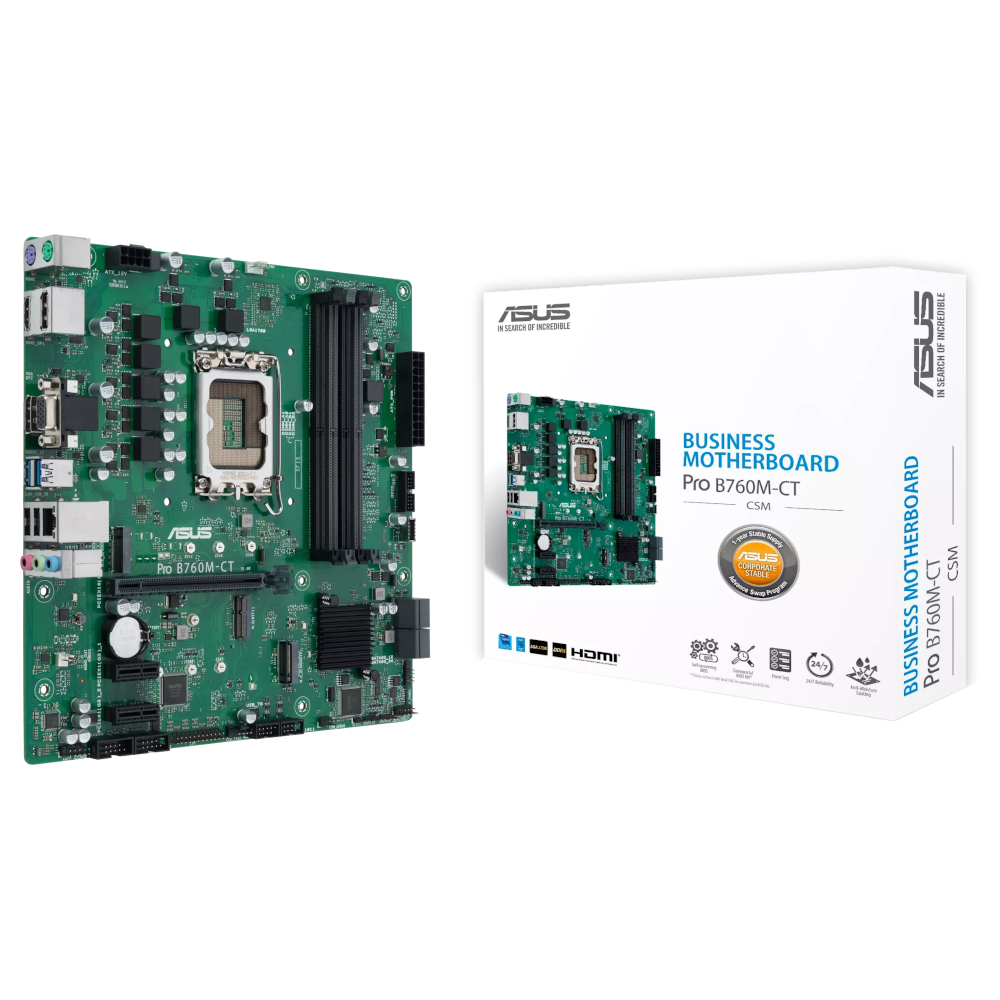 Материнская плата ASUS Intel B760 PRO B760M-CT-CSM
