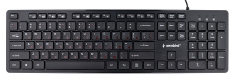 Клавиатура+мышь Gembird Комплект клавиатура и мышь KBS-9050, цвет черный