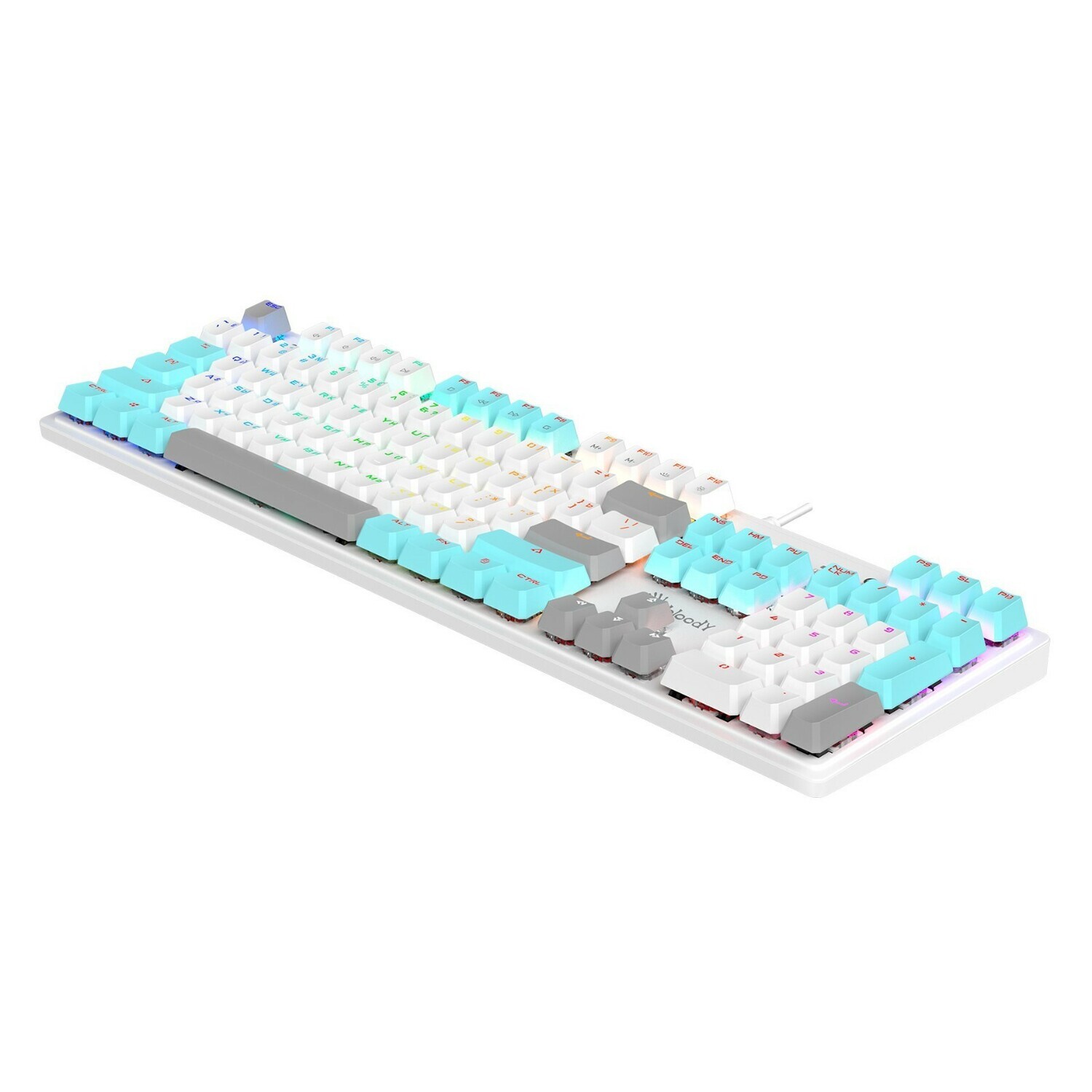 Клавиатура A4tech Bloody S510N (ICY WHITE ), цвет белый