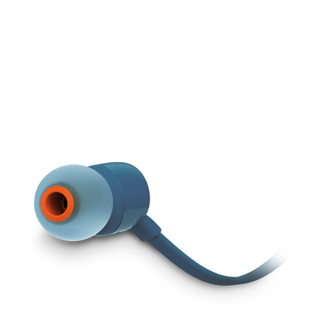 Гарнитура JBL T110, цвет синий