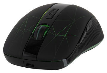 Мышь Oklick USB 975GW SWAMP 1018262, цвет черный