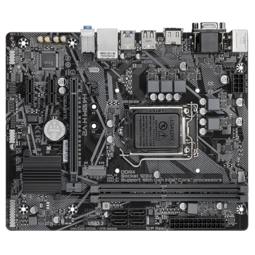 Материнская плата Gigabyte LGA1200 Intel Q470 H410M H V2 2.1