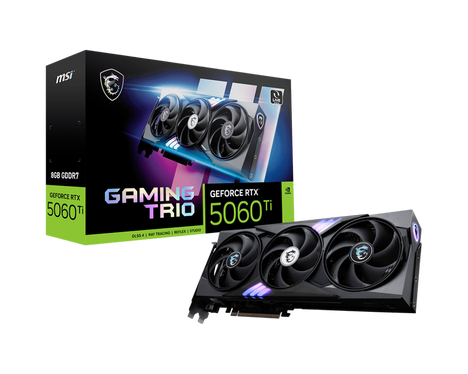 Видеокарта MSI GeForce RTX 5060 Ti 8 ΓБ Retail