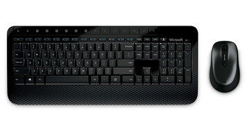 Клавиатура+мышь Microsoft Corporation Wireless Desktop 2000 M7J-00012, цвет черный