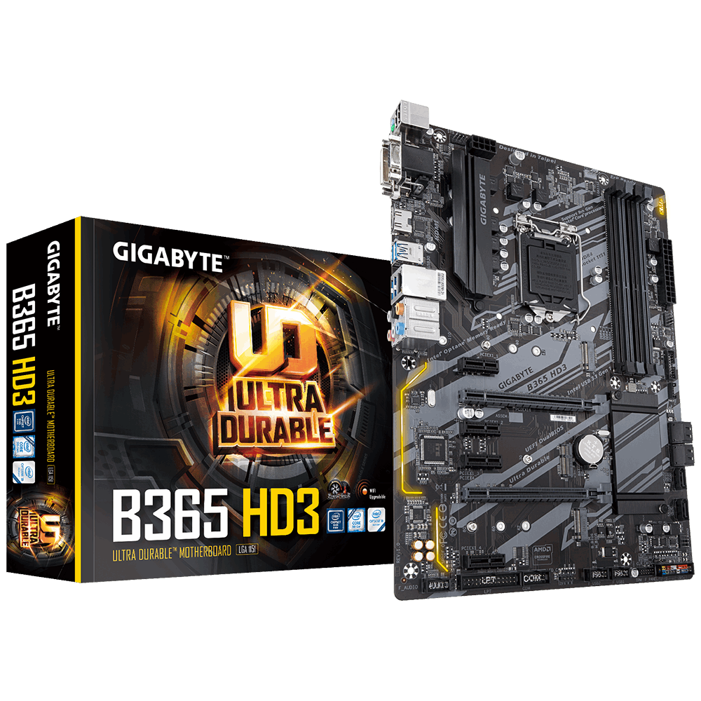 Материнская плата Gigabyte LGA1151 Intel B365 B365 HD3
