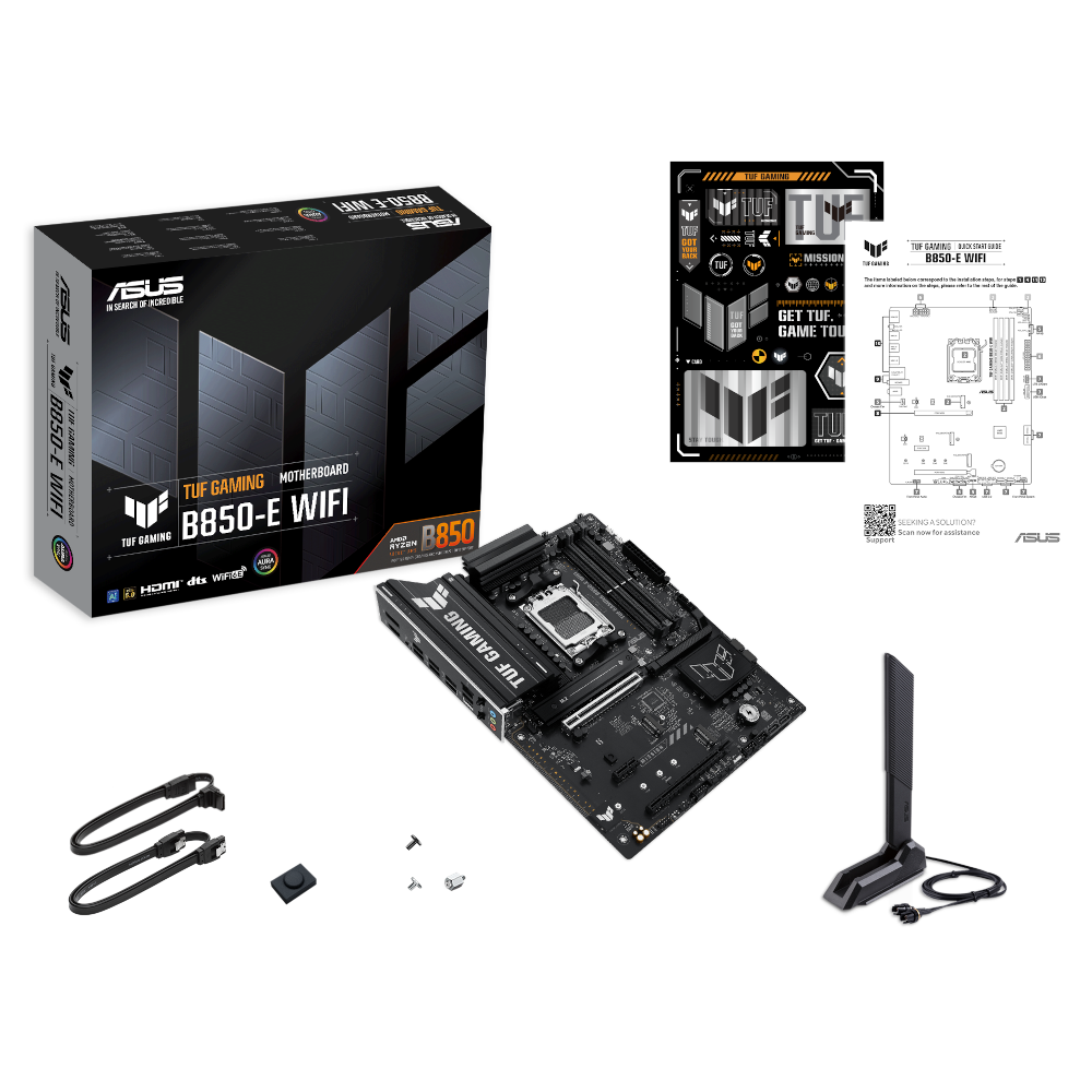 Материнская плата ASUS AMD B850 TUF GAMING B850-E WIFI