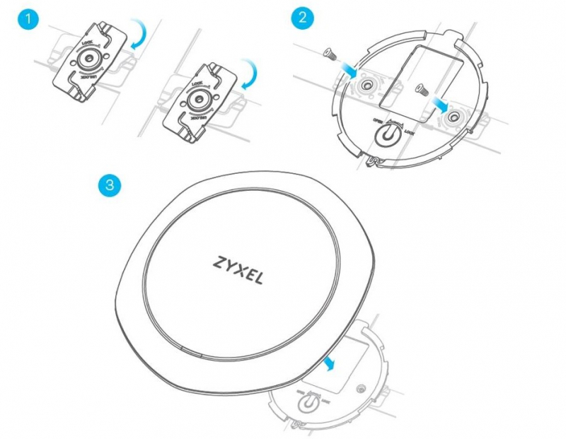 ACCESSORY, T-BAR CEILING CLIPS FOR CEILING MOUNT AP UP TO WAC6303D-S, 5 SETS, ROHS Комплект крепежей на Т-профиль подвесного потолка для 5-ти точек до