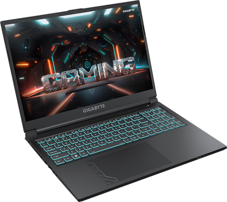 Ноутбук Gigabyte G6 KF Intel Core i7-12650H (черный)