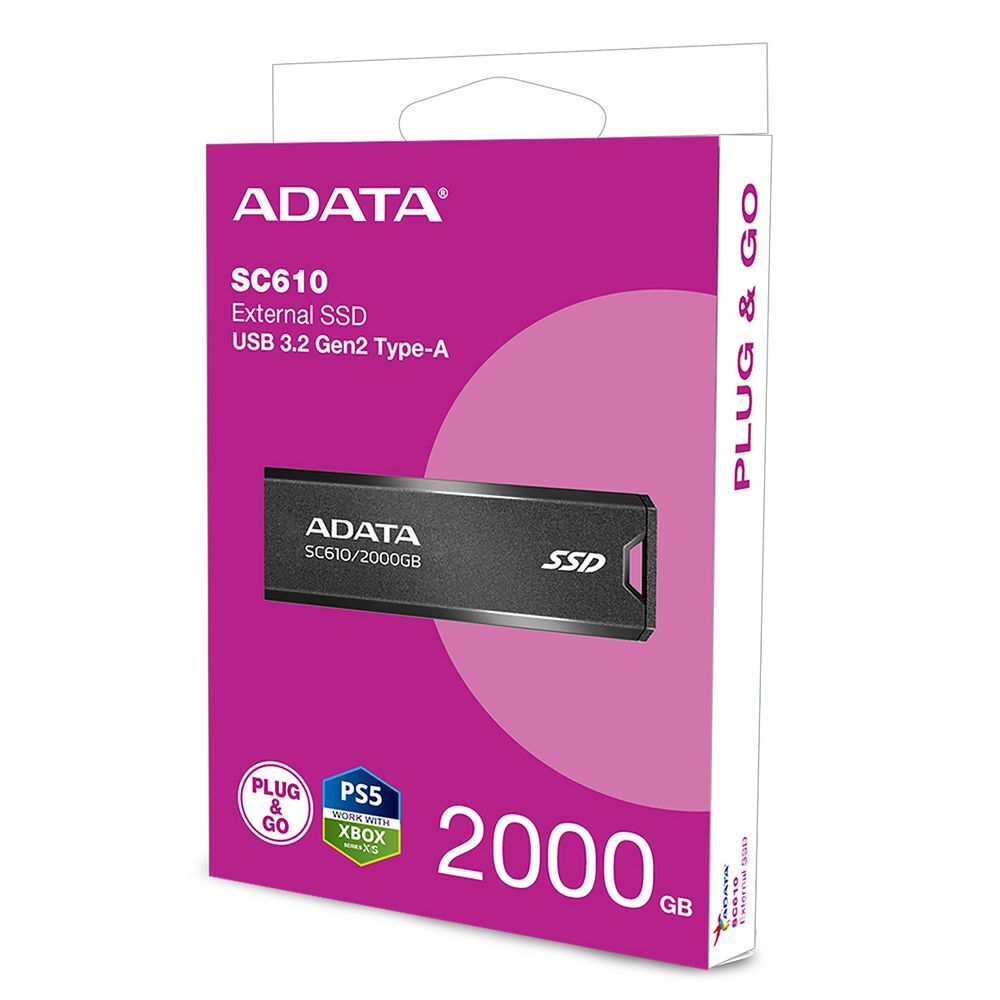 Внешний HDD ADATA SC610 2TB
