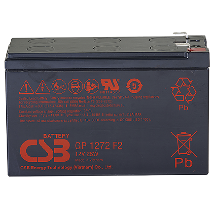 Сменная батарея для ИБП CSB GP 1272 F2