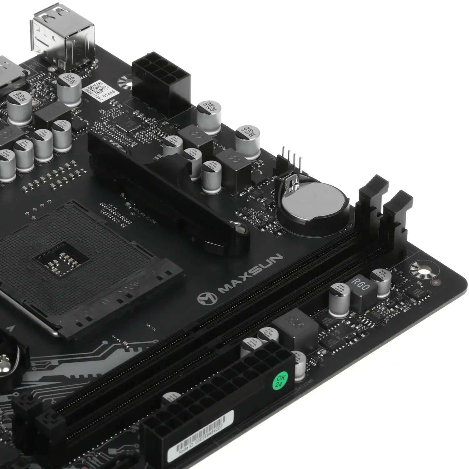 Материнская плата Maxsun AM4 AMD A520 Challenger A520M-K WIFI