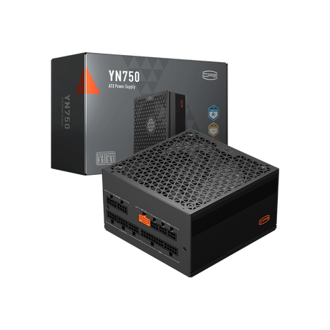 Блок питания PcCooler ATX 750W P5-YN750-G1F 80+ gold (20+4pin) APFC 120mm fan 6xSATA Cab Manag RTL