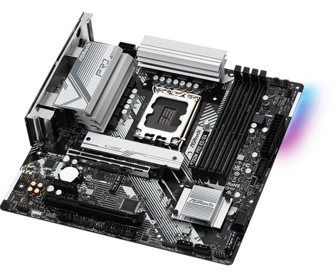 Материнская плата ASRock LGA 1700 Intel B760 B760M PRO RS/D4