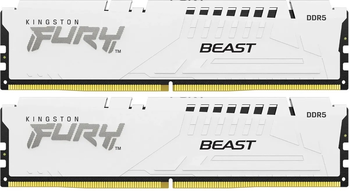 Оперативная память Kingston FURY Beast White KF552C40BWK2-64