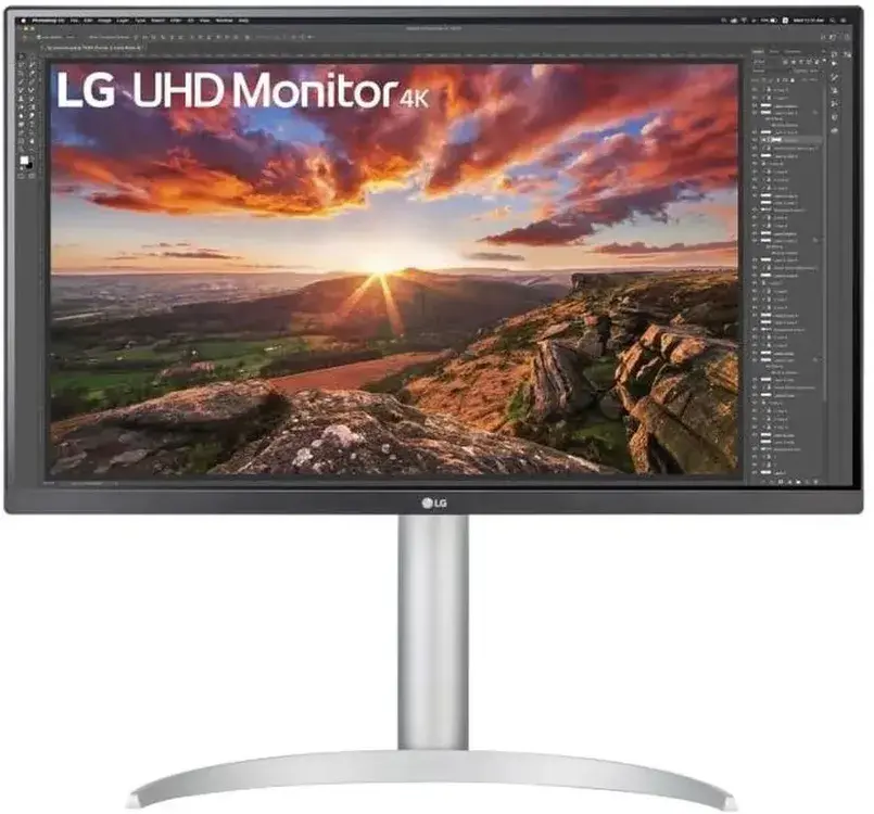 Монитор LG 27UP850K-W 27.0-inch серебристый