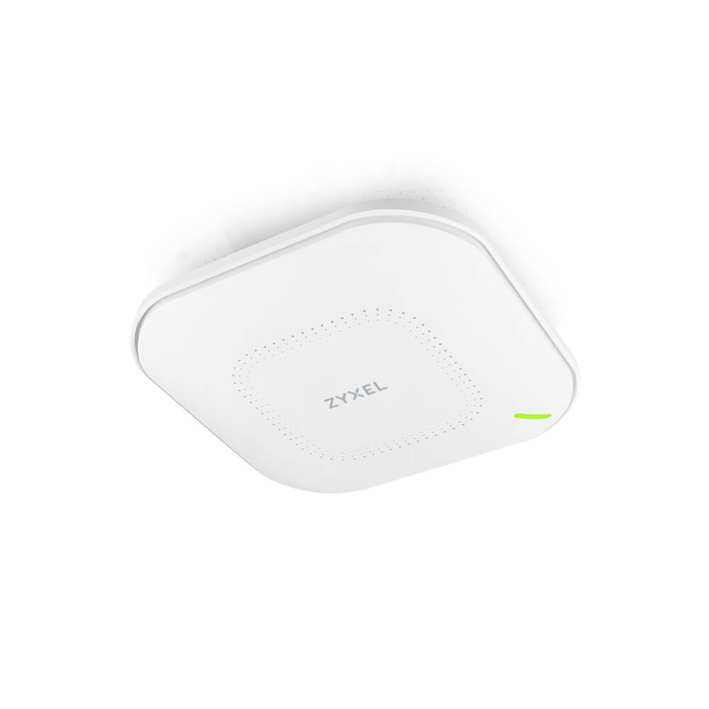 ZYXEL NebulaFlex Pro WAX510D Hybrid Access Point, WiFi 6, 802.11a / b / g / n / ac / ax (2.4 and 5 GHz), MU-MIMO, 2x2 Internal Antennas, up to 575 + 1200 Mbps, 1xLAN GE , PoE, 4G / 5G protection