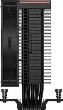 Кулер для процессора/ PCCooler RT500  Digital ARGB BK (240W, 4-pin PWM, LED temp., 152mm, Al/Cu, 5x6mm, ARGB, 1x120mm, 73.32CFM, 34.9dBA, 2200RPM, S: 1851/1700/1200/115X, AM5/AM4, black)