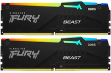 Оперативная память Kingston FURY Beast RGB EXPO 32GB 6000MT/s DDR5 CL30, KF560C30BBEAK2-32, RTL