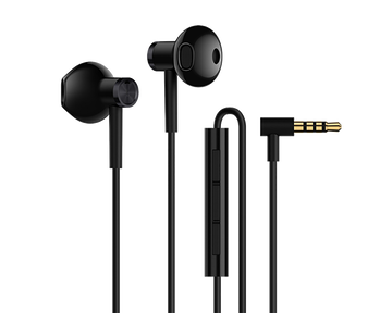 Гарнитура Xiaomi Mi Dual Driver Earphones, цвет черный