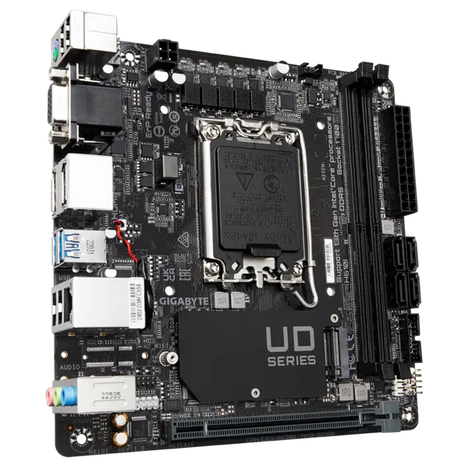 Материнская плата Gigabyte LGA 1700 Intel H610 H610I