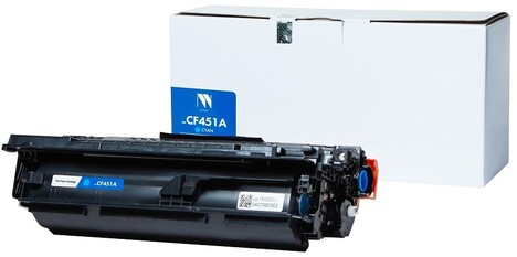 Картридж голубой NVPrint LaserJet, NV-CF451AC