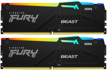 Оперативная память Kingston FURY Beast Black RGB EXPO 64GB 5200MHz DDR5 CL40, KF552C40BB2AK2-64, RTL