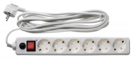 Сетевой фильтр Buro Сетевой фильтр 600SH-16-5-W