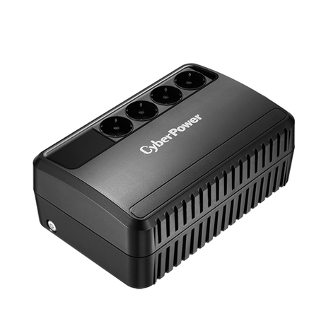 ИБП CyberPower BU850E, Line-Interactive, 850VA/425W, 4 Schuko розетки, Black, 0.2х0.15х0.2м., 5кг./ UPS CyberPower BU850E 850VA/425W (4 EURO)